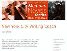 Tablet Screenshot of nycwritingcoach.com